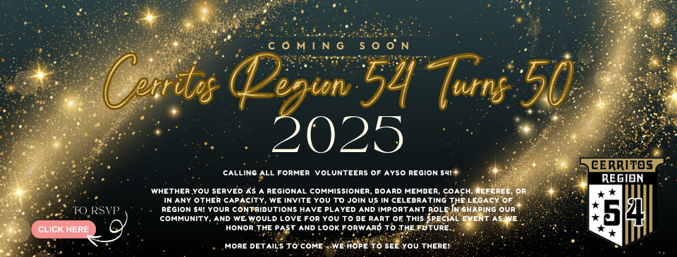 Region 54 Turns 50 in Fall 2025 