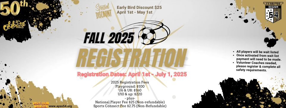 Fall 2025 Registration